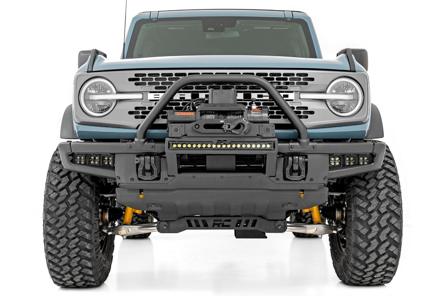High Winch Mount | All Models | 12000S | Ford Bronco 4WD (2021-2025)