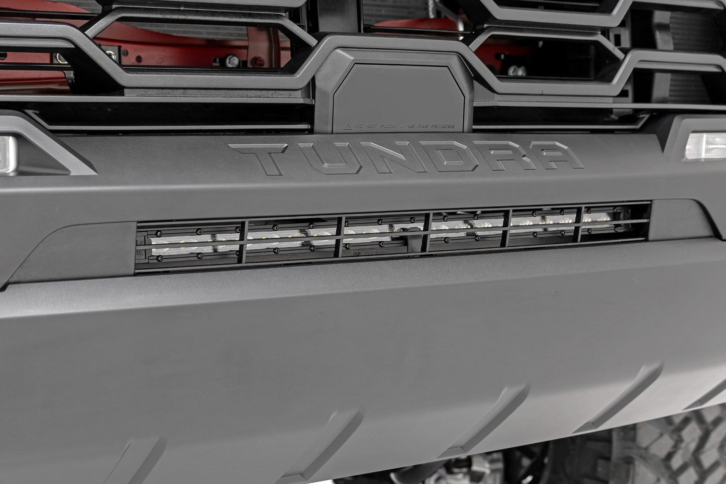 LED Light Kit | Bumper Mount | 20" Black Slim Line | Toyota Tundra (22-25)
