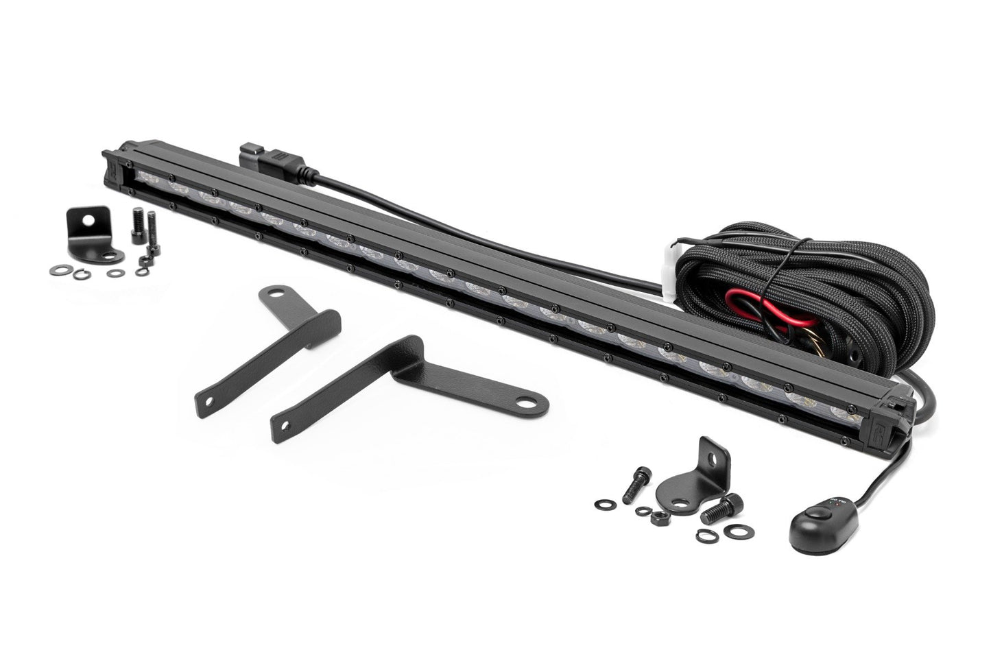 LED Light Kit | Bumper Mount | 20" Black Slim Line | Toyota Tundra (22-25)