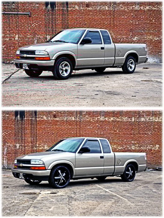 Lowering Kit | 2 Inch FR | 2.5 Inch RR | Chevy/GMC Blazer/S15 Jimmy/Sonoma 2WD