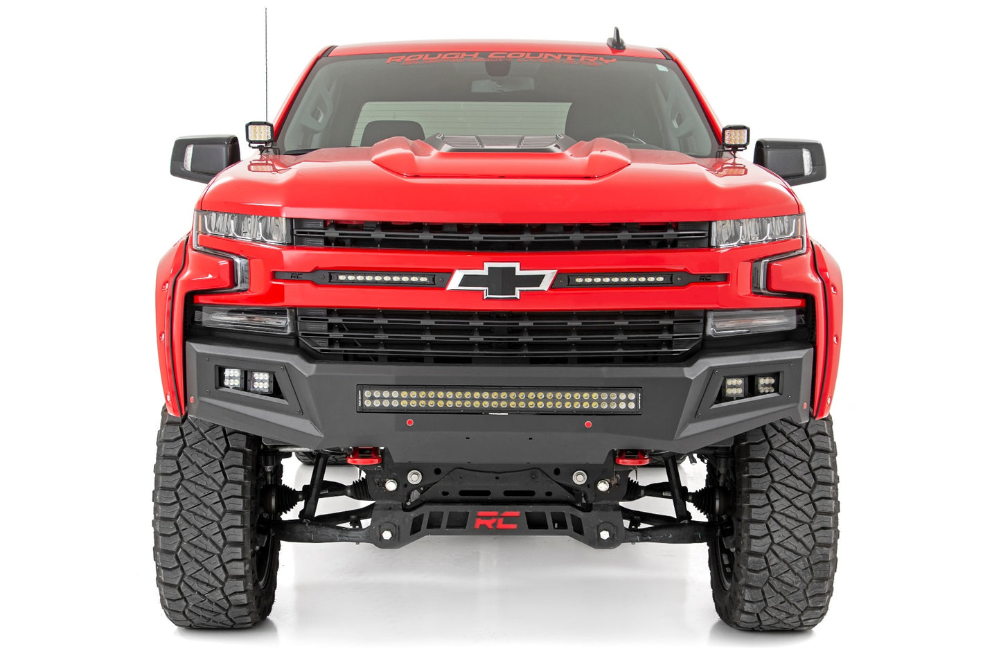 LED Light Kit | Ditch Mount | 3" OSRAM | Wide | Chevy Silverado 1500 (19-24)