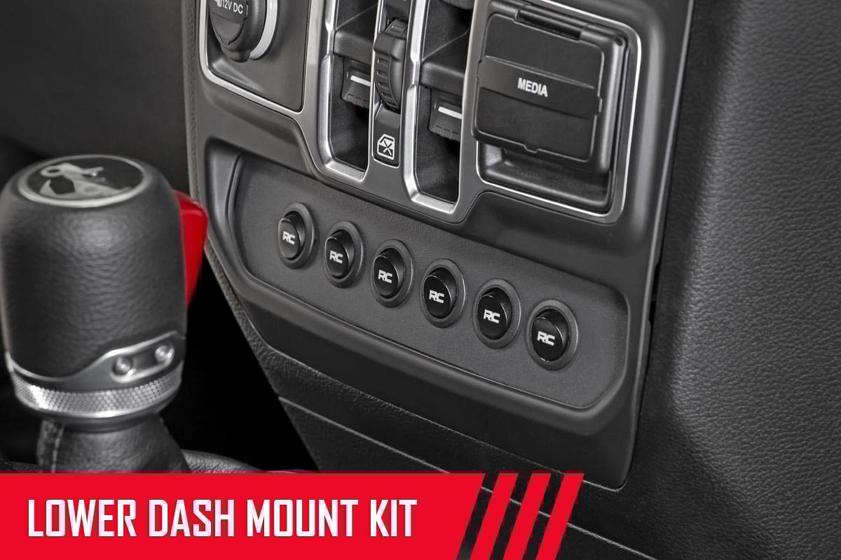 MLC-6 | Muliple Light Controller | Lower Dash | Jeep Wrangler JL/Wrangler Unlimited (18-25)