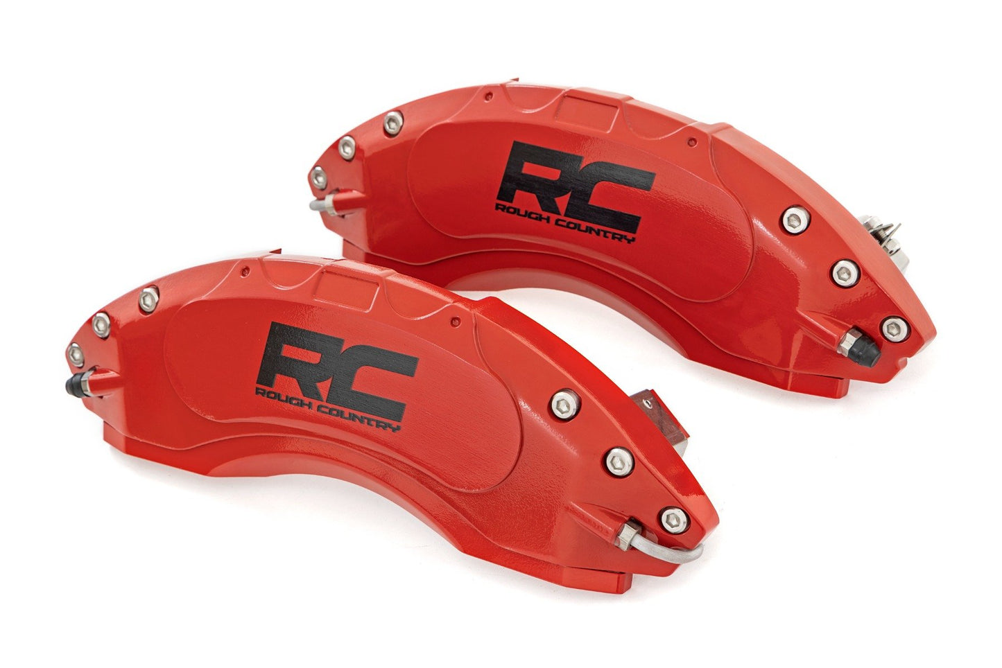 Caliper Covers | Rear | Red | Non-Sport | Jeep Wrangler JL (21-24)/Wrangler Unlimited (18-25)