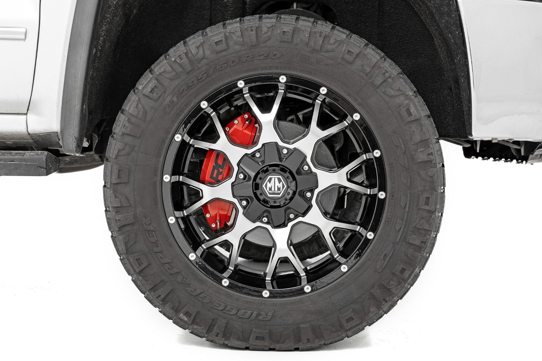 Caliper Covers | Front and Rear | Red | Chevy/GMC Sierra/Silverado 1500 (19-25) 