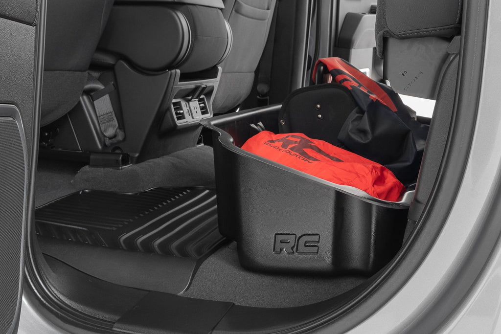 Under Seat Storage | Double Cab | Chevy/GMC 1500/2500HD/3500HD (19-25 & Classic)