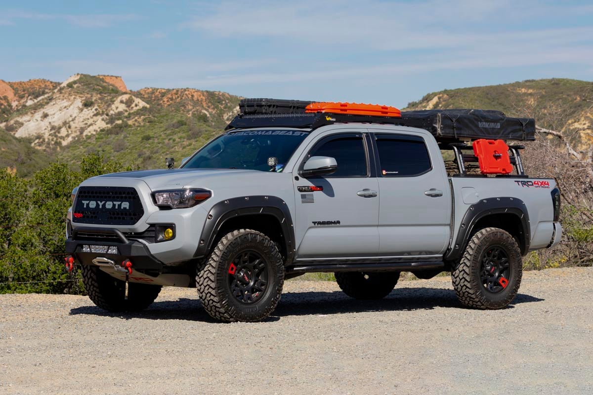 Fender Flares | Defender | 8T0 Blazing Blue | Toyota Tacoma 2WD/4WD (16-23)