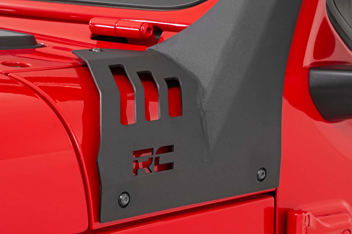 LED Light Kit | Windshield | 50" BLK Single Row | WHT DRL | Jeep Gladiator JT/Wrangler JL (18-25)