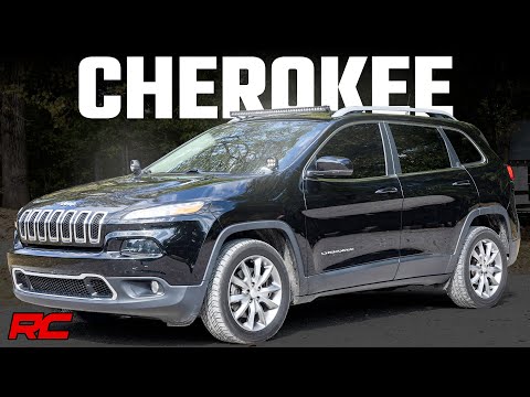 LED Light Kit | Ditch Mount | Black Series Round | 3.5 Inch | Amber DRL | Jeep Cherokee KL (14-21) - Video