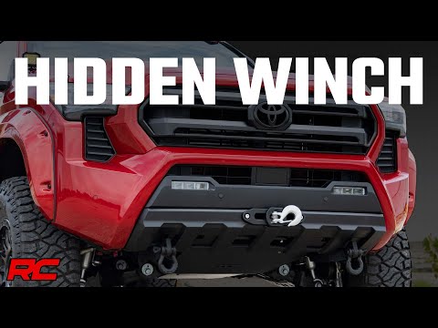 Hidden Winch Mount | 12000S | Toyota Tacoma 2WD/4WD (2024-2025) - Video
