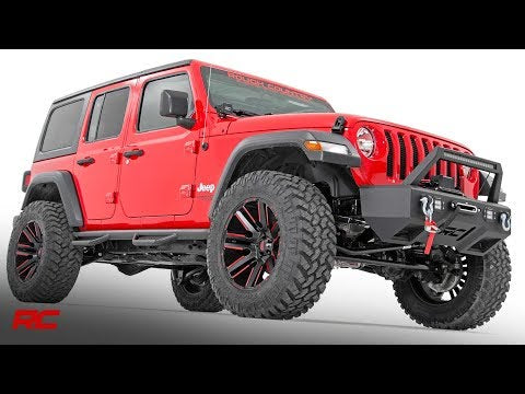 3.5 Inch Lift Kit | C/A Drop | Stage 1 | M1 | Jeep Wrangler Unlimited (18-23) - Video