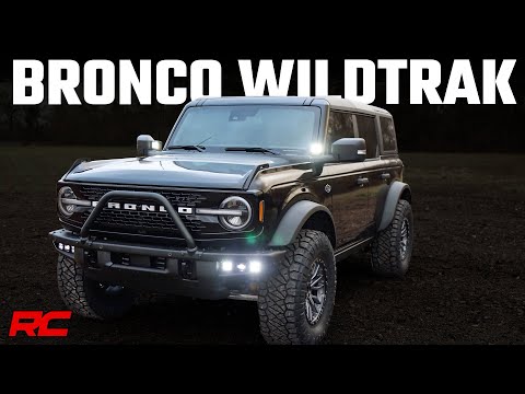 LED Light Kit | Ditch Mount |  2" Chrome Pair | Wide | Ford Bronco 4WD (21-25) - Video