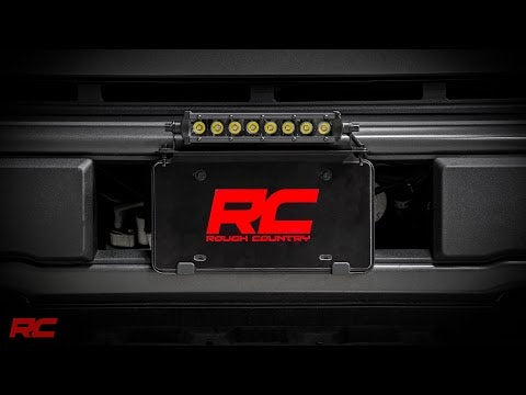 LED Light Kit | License Plate Mount | 8" Single Row Black Series - Video