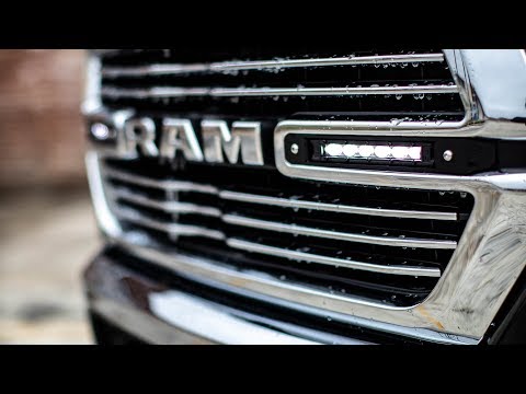 6 Inch Black Series LED Light Bar | Slim Line | Pair - Video