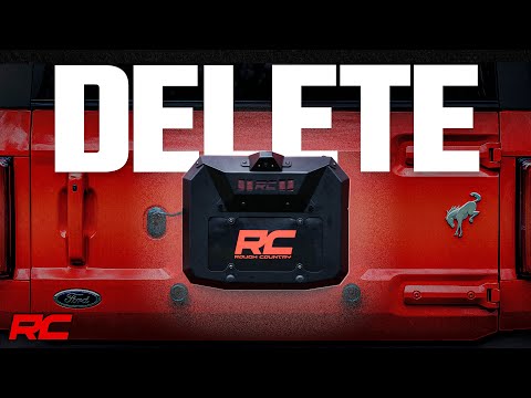 Spare Tire Carrier Delete Kit | Ford Bronco 4WD (2021-2025) - Video