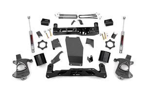 Open image in slideshow, 5IN GM SUSPENSION LIFT | KNUCKLE KIT (14-17 1500 PU 4WD)
