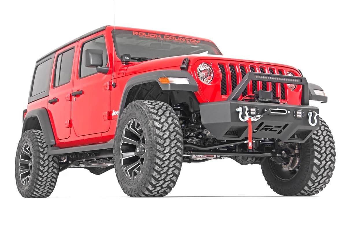 3.5IN JEEP SUSPENSION LIFT KIT | STAGE 2 | COILS & CONTROL ARM DROP (2018 WRANGLER JL UNLIMITED)