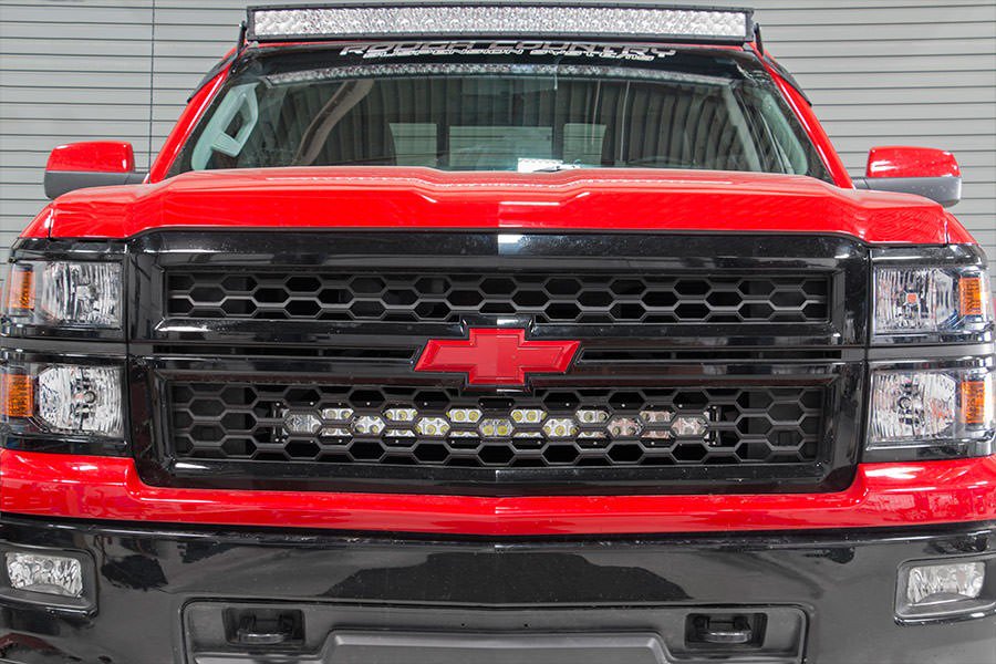 CHEVROLET 30IN CURVED CREE LED GRILLE KIT | DUAL ROW (14-15 SILVERADO 1500)